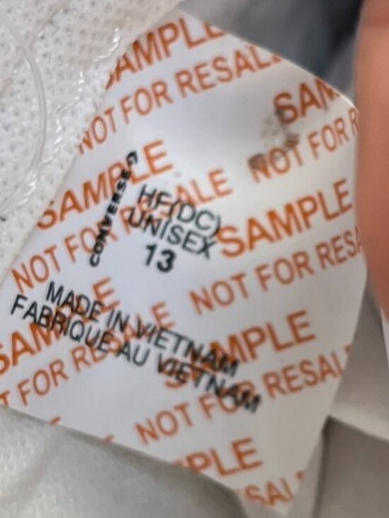 Converse Weapon Low White Nutshell Brown Mens Size 13 Athletic Shoes Sneakers - Picture 8 of 9